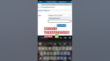 Passport police verification done, status track passport