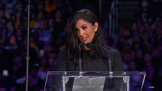 Vanessa Bryant Delivers Heartfelt Eulogy to Kobe Bryant