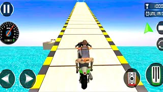 Bike Jump Impossible Stunt Game 3D - Mega Ramp Bike Racing Game - Gameplay Bike #5 screenshot 4