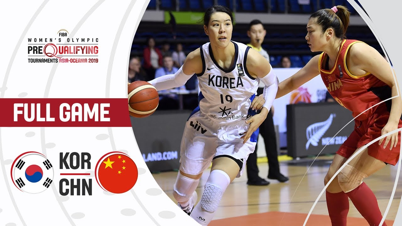 Korea v China - Full Game - FIBA Women's Olympic Pre-Qualifying Tournaments 2019