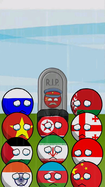 fall of the soviet union #historyballs #countryballs
