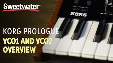Korg Prologue VCO1 and VCO2 Overview — Daniel Fisher
