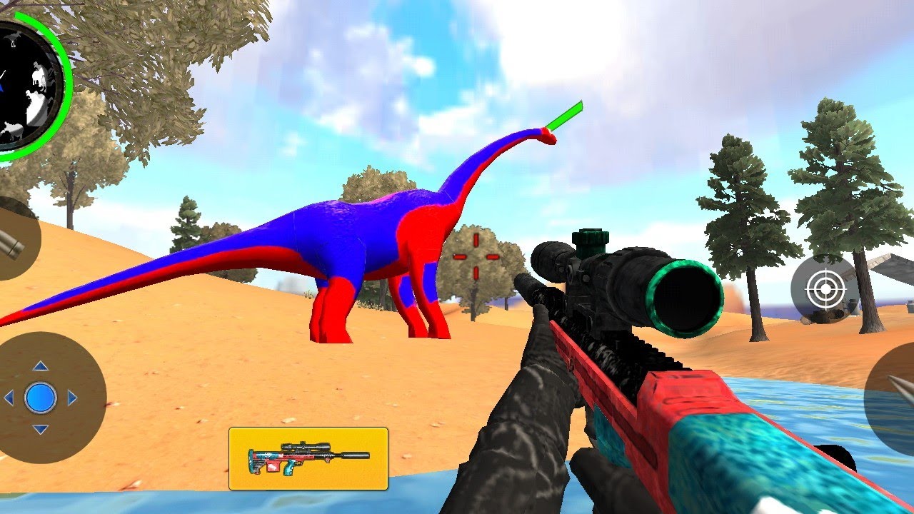 Wild Animal Hunter 3D - 🦕Dinosaur Hunter Game-Android Gameplay 