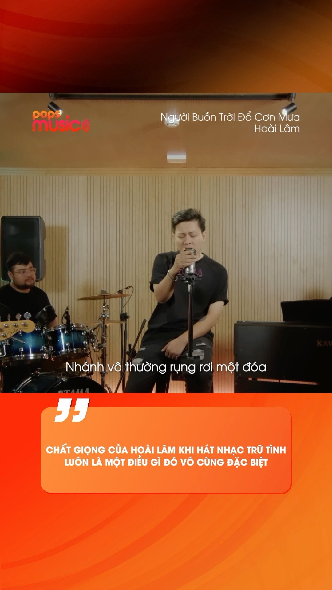 Chất giọng của Hoài Lâm khi hát nhạc trữ tình luôn là một điều gì đó vô cùng đặc biệt