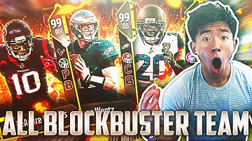 ALL BLOCKBUSTER TEAM! OVERPOWERED LINEUP! Madden 18 Ultimate Team