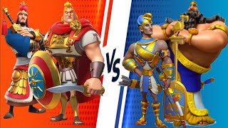 Download Lagu Alexander the Great Cheok Jun-gyeong VS Ramesses Gilgamesh - Rise of Kingdom in 2021 MP3