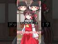 霊夢のドッペルゲンガー出現！？ #shorts #東方 #アニメ