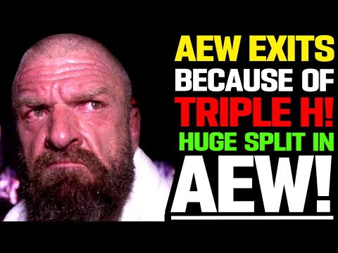 WWE News! WWE Reacts To Wrestler Release! BIG Split In AEW! AEW Exists Because Of Triple H! AEW News