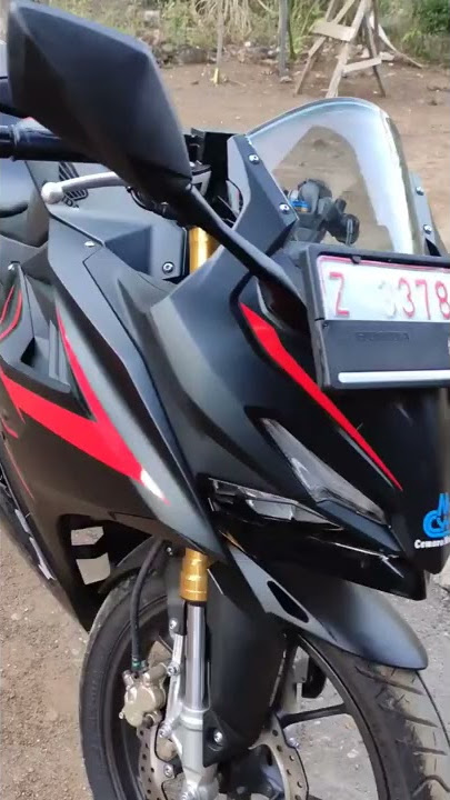 Story WA CBR 150 R 2021 dominator black, modif ringan #motorviral #cbr150r #short