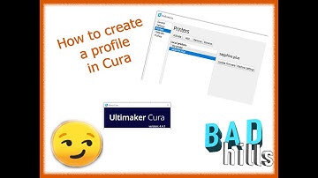 How to create a profile in Cura for every Printer!