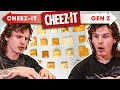 Ranking ALL Cheezits by which Generation would eat them