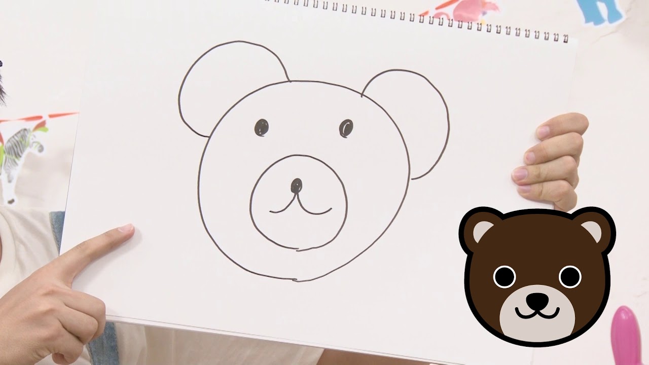 どうぶつえかきうた 動物絵描き歌 子育て知育工作幼児向け Youtube