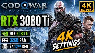 God of War Ragnarök en 4K ULTRA | RTX 3080 Ti + i7 12th + 32GB RAM (Gameplay Brutal)