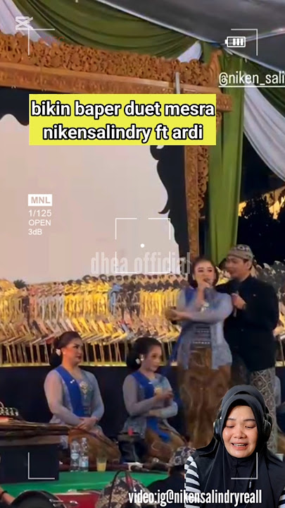 makes you emotional, the intimate duet between Niken and Ardi