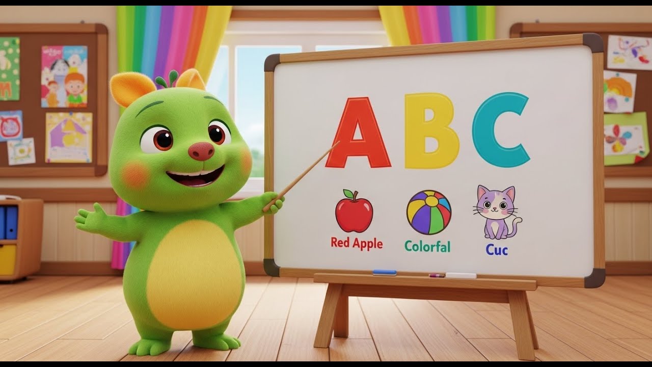 Learn ABC Alphabet with Fun Animation | A to Z Learning for Kids - YouTube