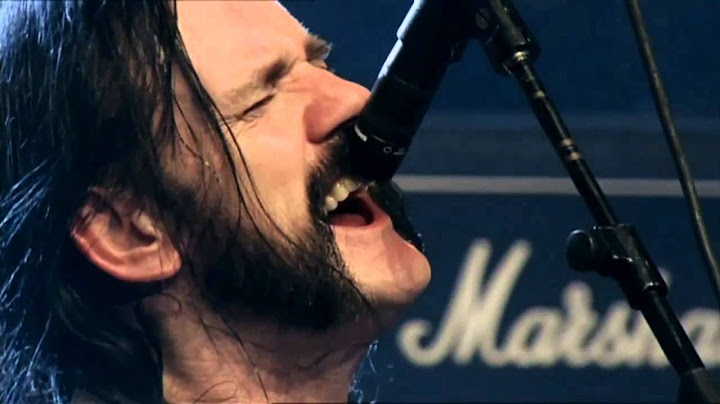Iron Fist Live version - Live performance video thumbnail