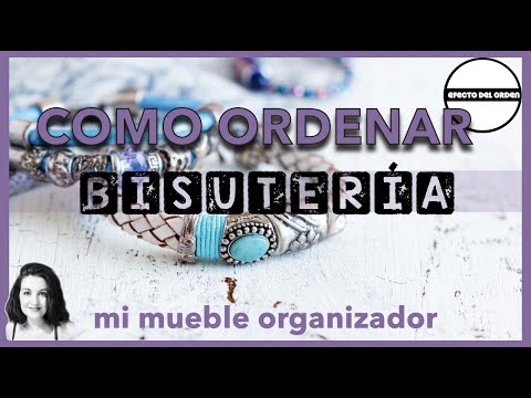 COMO BISUTERÍA | ORDENAR | MUEBLE ORGANIZADOR - YouTube