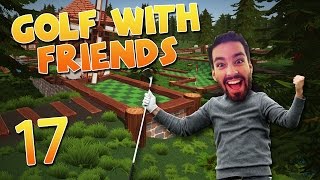 HAUNTED HOUSE NEW MAP! (Golf With Friends #17)