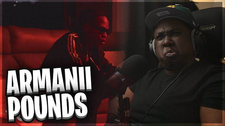 ARMANII - Pounds (Official Video) (REACTION)