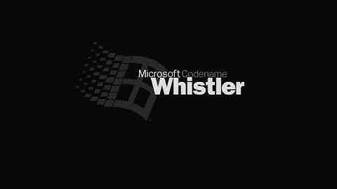 (FAKE/UNUSED) Codename Whistler Startup/Shutdown Sounds