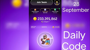 Gemz Daily Code 28 September Daily Code Today Code Gemz Code #Gemz