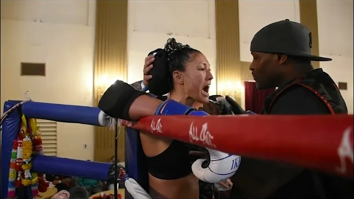 Monika Kniley, Muay Thai Minded, Oakland, CA VS Al...