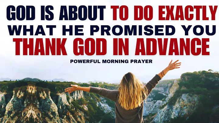 🙏 God Is About To Do Exactly What He Promised You | Powerful Prophetic Encouragement