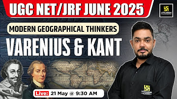 UGC NET/JRF JUN 2025 | Geography | Modern Geographical Thinkers | By Dr Yogesh Soothwal