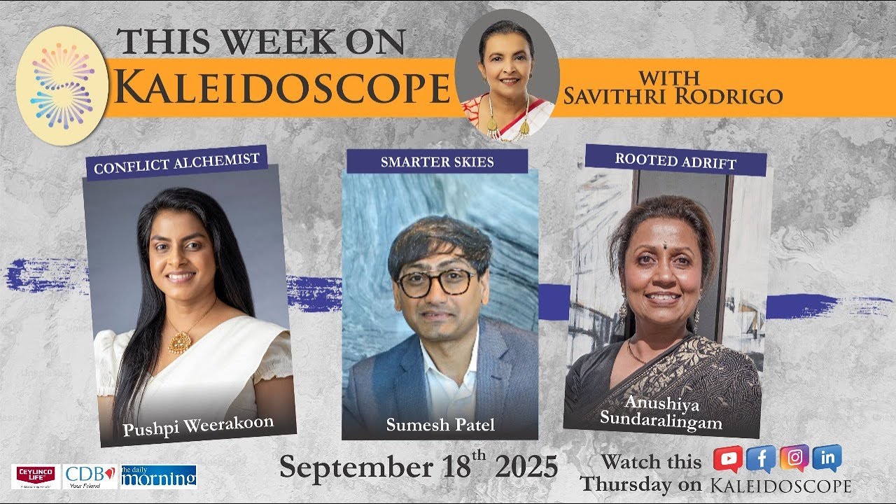 Kaleidoscope 280 ft Pushpi Weerakoon, Sumesh Patel, Anushiya Sundaralingam, Economy, Glamma & more