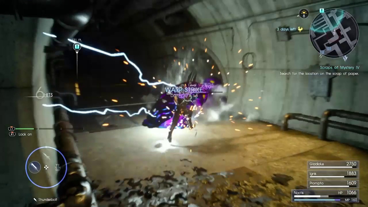 Ffxv Scraps of Mystery IV Search for location on the