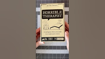 How to Play Horrible Therapist in 1 Minute #boardgame #cardgame