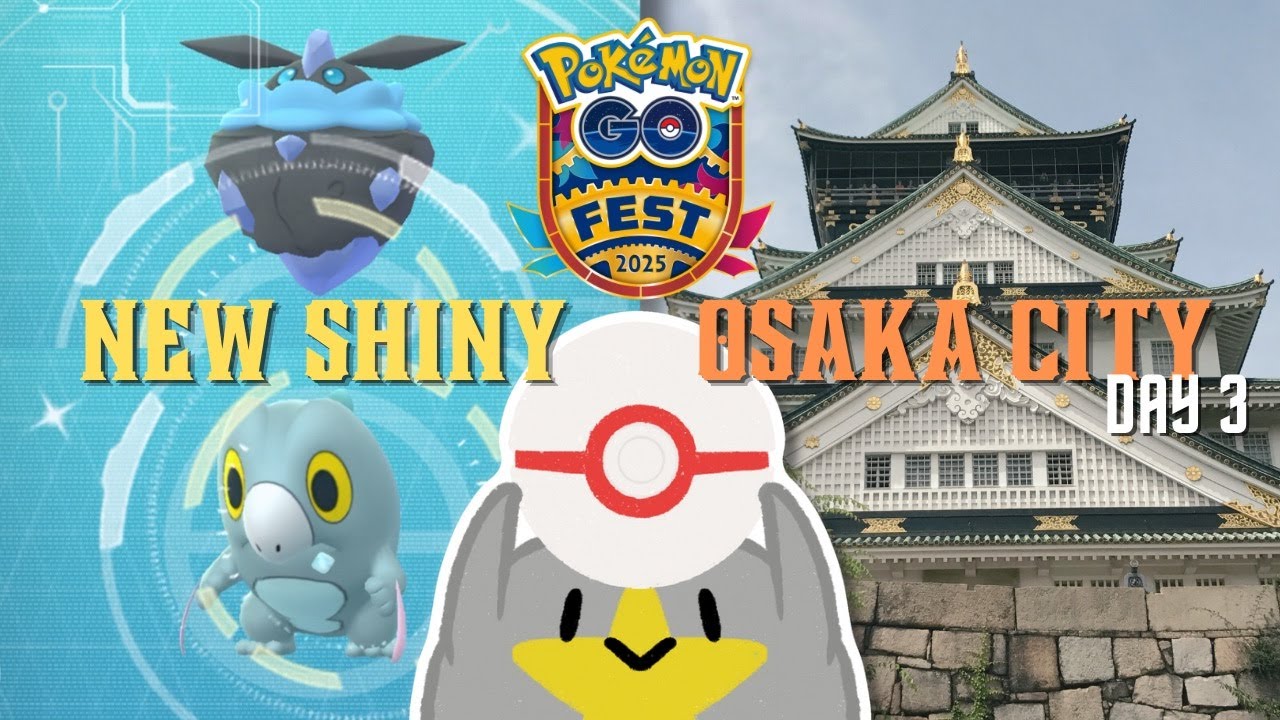 A Chill Day in Osaka with New Shiny Dex Entries✨GO Fest Osaka Day 3