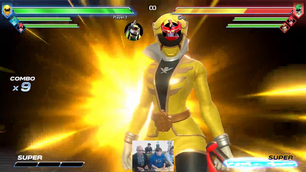 Clockw0rk Yellow Ranger Gia Moran Tag Combo Power Rangers: Battle For The Grid