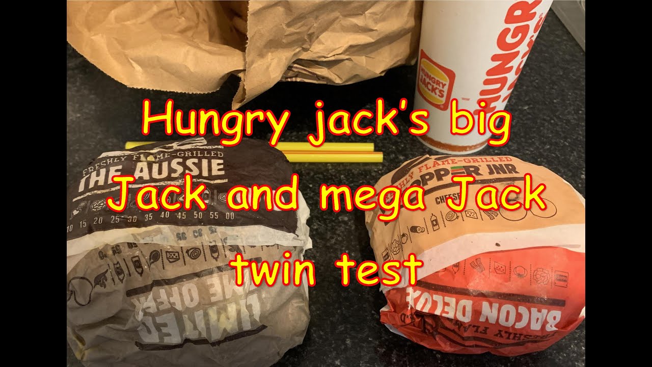 Fat bastard reviews Hungry jack’s big Jack and mega Jack twin test