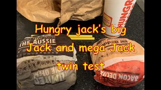 Fat bastard reviews: Hungry jack’s big Jack and mega Jack twin test