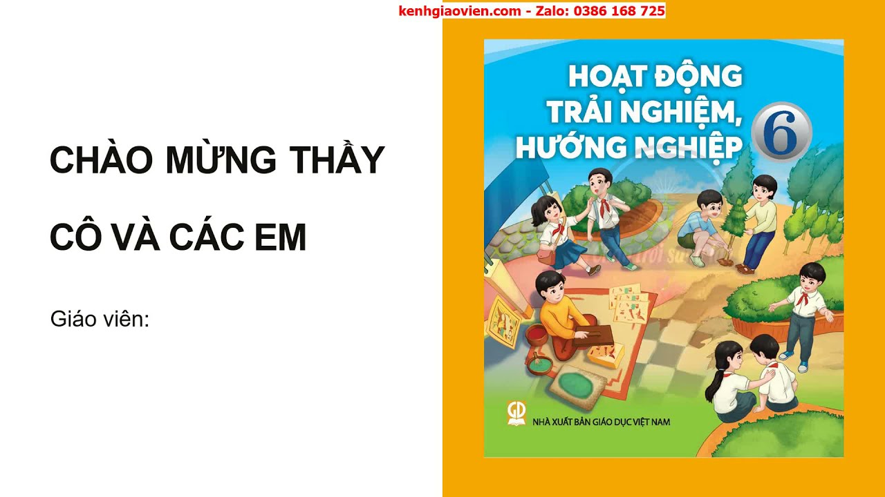 Giáo án powerpoint chủ đề 7 - tuần 24 | Hoạt động trải... - youtube