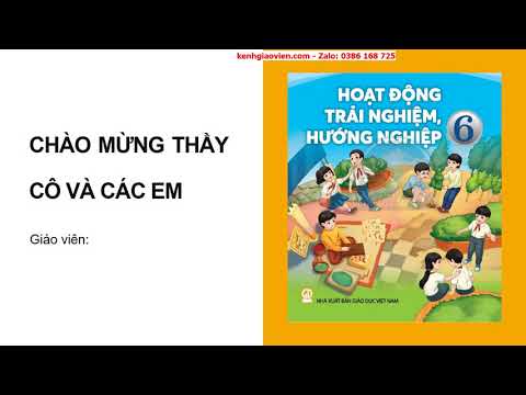 Video Giáo án powerpoint chủ đề 7 - tuần 24 | Hoạt động trải... - youtube
