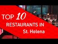 Top 10 best restaurants in st helena california