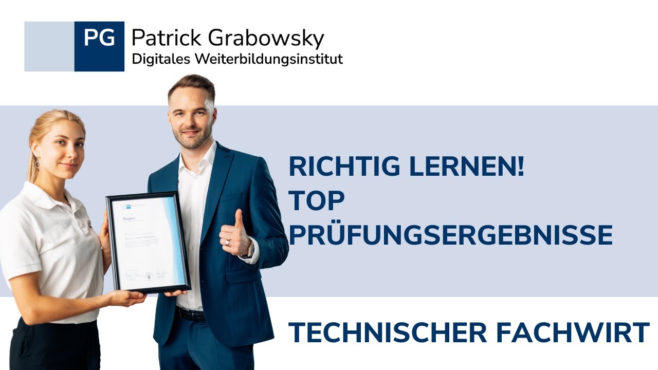 Abschlussprüfung Teil 2 Industriemechaniker 2021 Lösungen Technischer Fachwirt (IHK) Richtig lernen: Top Prüfungsergebnisse - YouTube