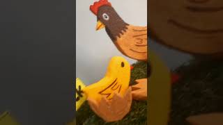 Life Cycle of Hen🐔|Science Model #Shorts#CraftyHeart