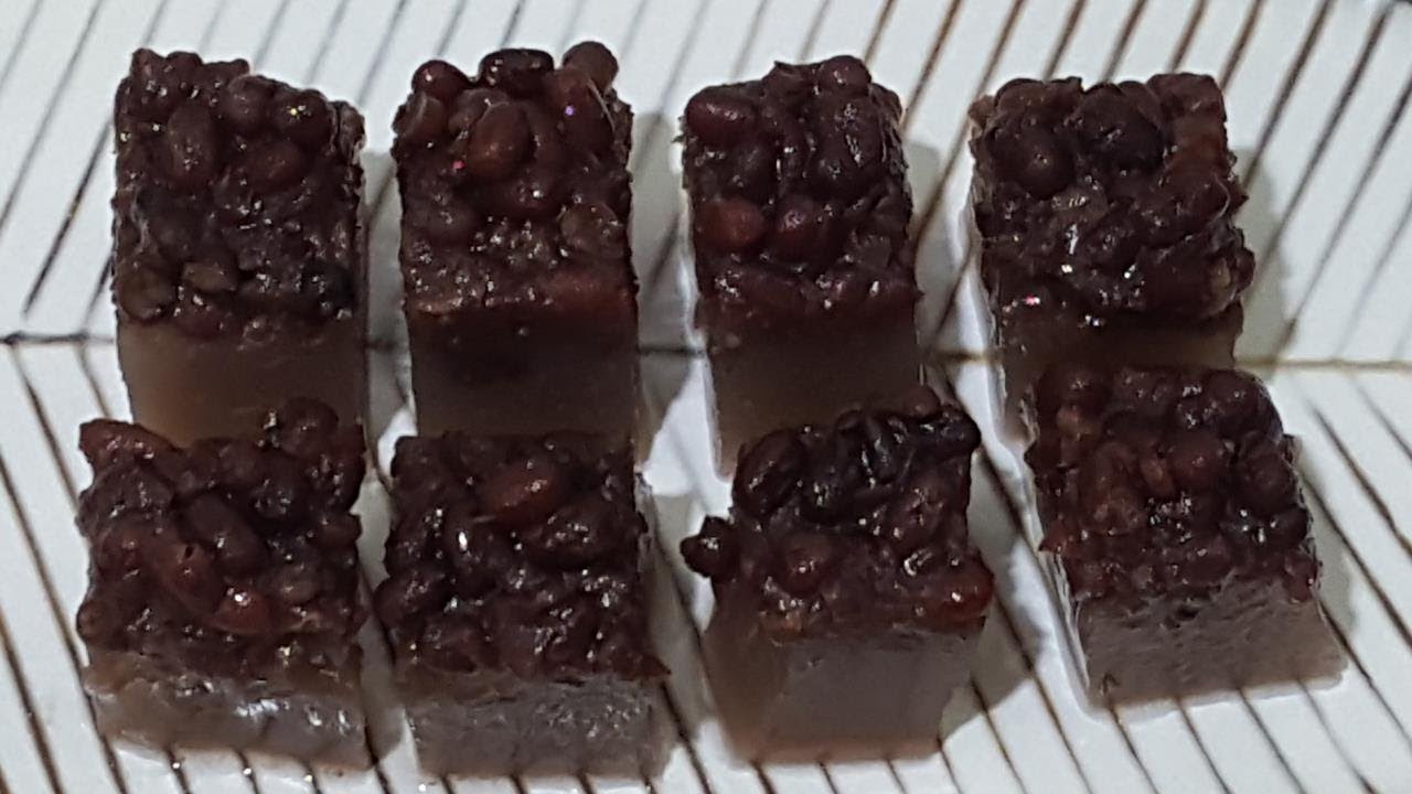 Recipe 118 Red Beans Jelly Recipe How to Make Sweet Red Bean Jelly