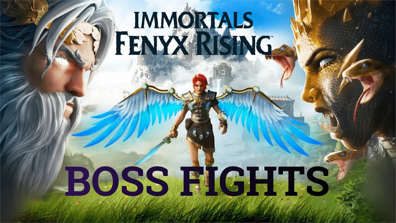 Immortals Fenyx Rising All Boss Fights (X150 Combo) // PC Gameplay