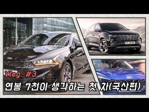 [직장생활Vlog] #3. 취뽀하면 다들 뭐 타?(20~30대 첫 차, 국산편)