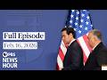 PBS News Hour full episode, Feb. 16, 2026