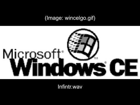 All Windows CE 2.0 Sounds