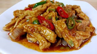 RESEP TAHU YANG GAK PERNAH BOSEN, NIKMATNYA SAMPAI KE HATI..!!