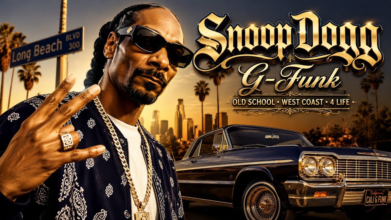 Hip hop old school G-funk || sunset on repeat #snoopdogg - YouTube