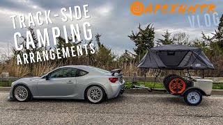 Turning my Kamp-Rite Tent Cot into a Rooftop Tent for my Track Day Trailer