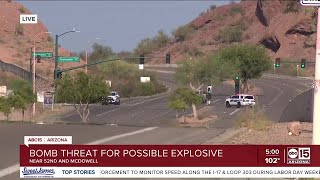 Evacuations ordered after incendiary device found at Papago Park military reservation