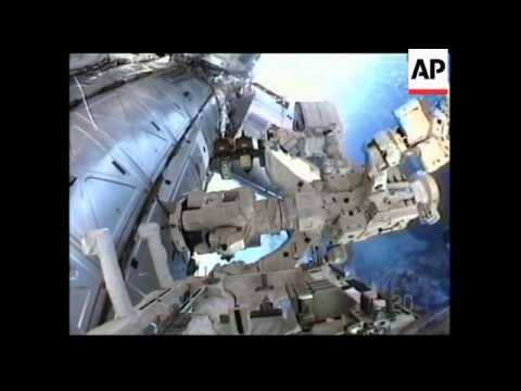 4:3 Astronauts perform maintenance on space station - YouTube